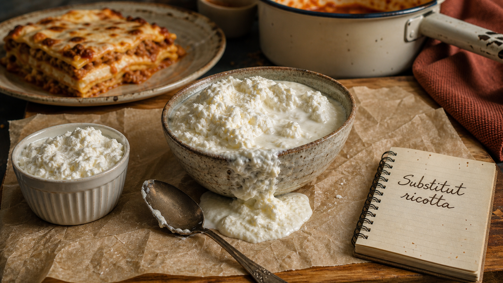 Remplacer la ricotta par quoi : 6 alternatives