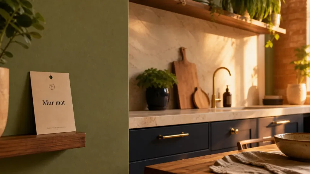 Quelle couleur de mur choisir dans la cuisine en 2026 ? Beige, bleu profond ou terracotta