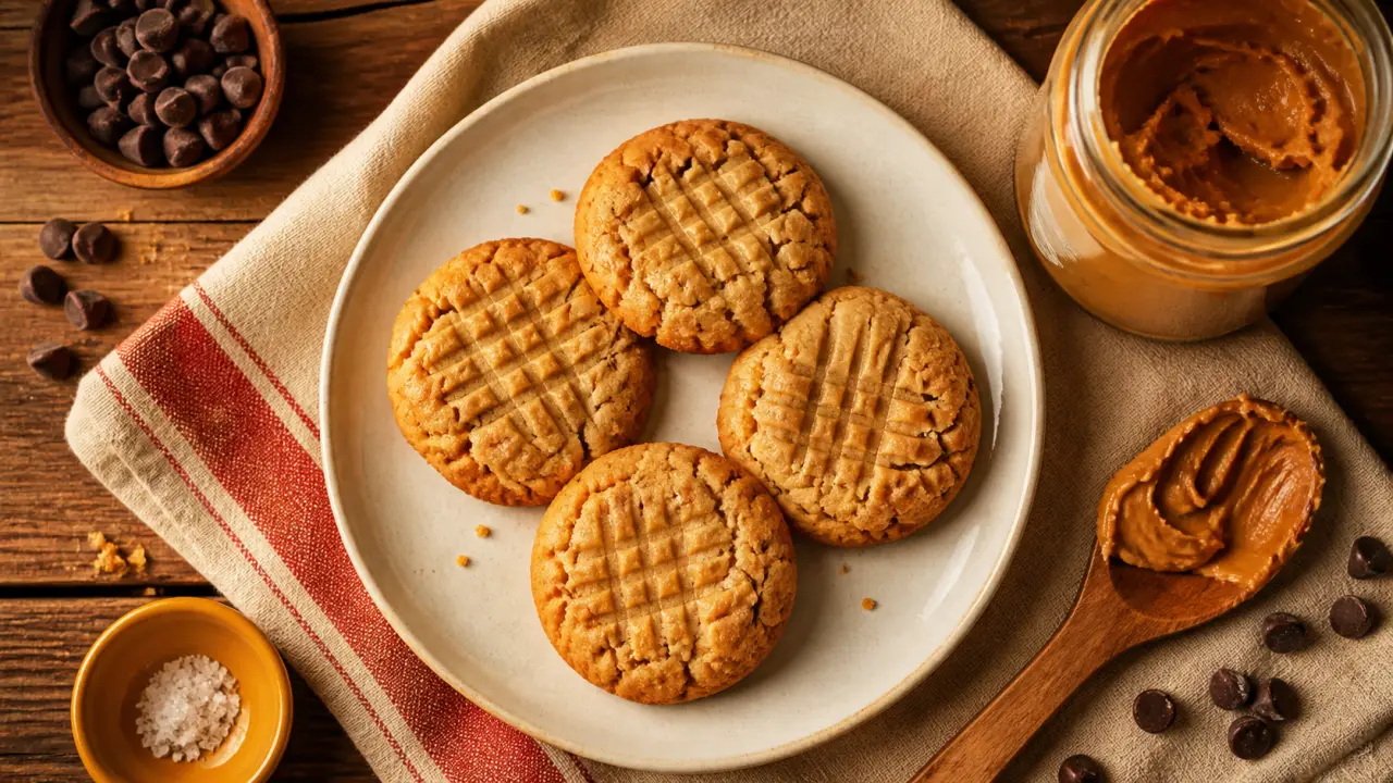 Recette avec beurre de cacahuète : cookies moelleux, sauce minute, photo