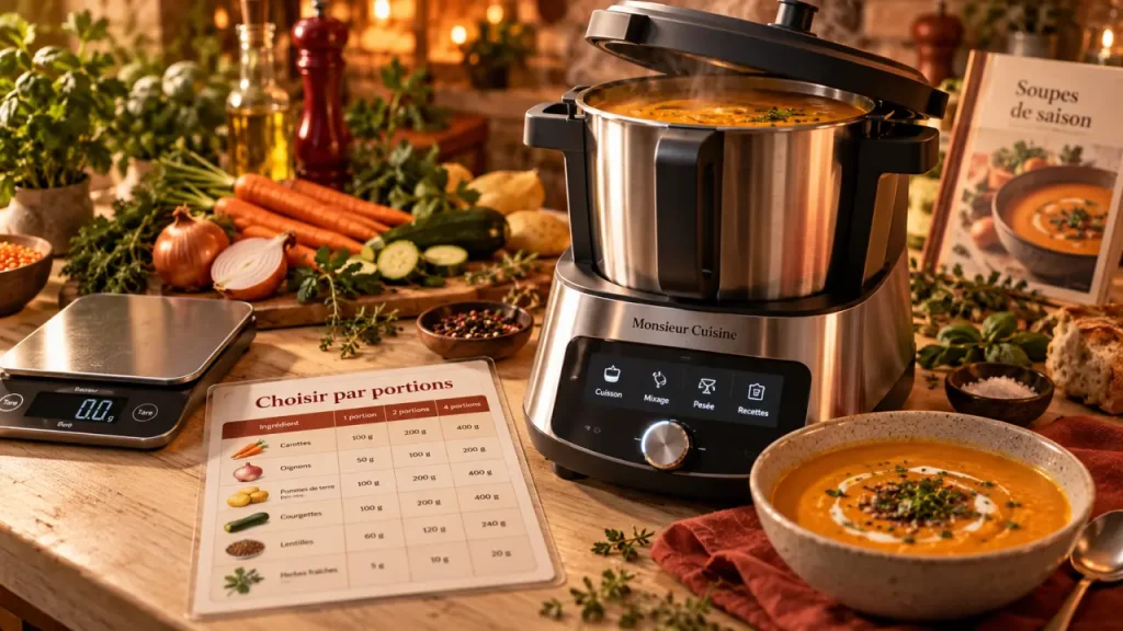 Robot Monsieur Cuisine : Smart ou Compact, le volume du bol change tout